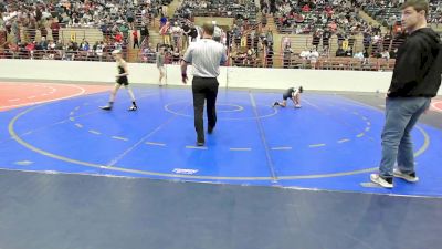 65 lbs Semifinal - Ryder Sanders, Level Up Wrestling Center vs Mason Lee, Pedraza Wrestling