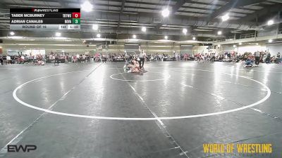 135 lbs Round Of 16 - Taber McBurney, Topeka Blue Thunder vs Adrian Canales, Nova Wrestling Club