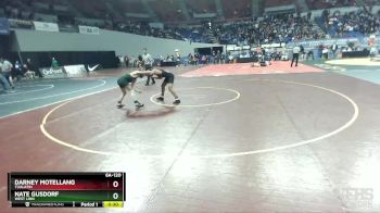 6A-120 lbs Cons. Round 2 - Darney Motellang, Tualatin vs Nate Gusdorf, West Linn