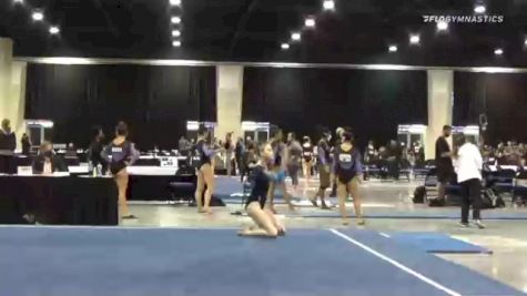 Lauren Rutherford - Floor, Roswell Gym #1141 - 2021 USA Gymnastics Development Program National Championships