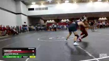 5A 220 lbs Semifinal - Grayson Gollie, St James vs Christian Garland, Ashley Ridge