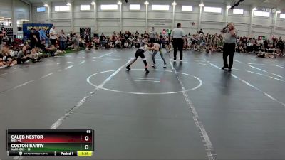 68 lbs Round 1 (6 Team) - Caleb Nestor, NOS vs Colton Barry, Hammers