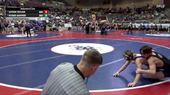 5A 144 lbs Quarterfinal - Axton Taylor, Russellville vs Ryder Hopper, Sylvan Hills