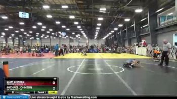 68 lbs Round 4 - Michael Johnson, VA Hammers vs Liam Chavez, Team New Mexico