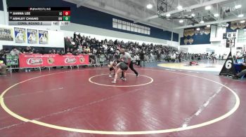 115 lbs Cons. Round 2 - Ashley Chiang, Irvine vs Jianna Lee, La Canada