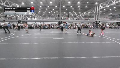 102 lbs Round 4 (6 Team) - Madison Rucci, Immortals vs Jenna Greer, PA West White
