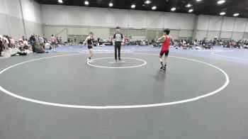 90 lbs Rr Rnd 3 - Anthony Salazar, Best Trained 14U vs Case Davis, Team Wyoming 14U