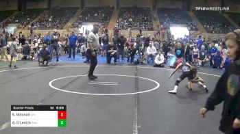 51 lbs Quarterfinal - Sawyer Mitchell, Complex Training Center vs Asher O'Lenick, Roundtree Wrestling Academy