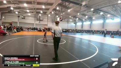 75 lbs Cons. Round 3 - Kayla Rivera, El Paso Supers Wrestling Club vs Camille Clark, El Paso Supers Wrestling Club