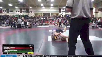 113 lbs Cons. Round 1 - Dawson Becker, Alburnett vs Elliot Hurley, Independence