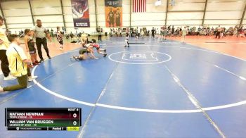 92 lbs Rd# 5- 3:45pm Friday Final Pool - William Van Bruggen, Legends Of Gold vs Nathan Newman, Terps Xtreme