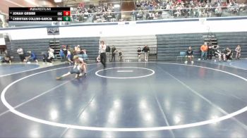 77 lbs Champ. Round 2 - Jonah Grimm, Hawk Wrestling Club vs Christian Collins-Garcia, Hawk Wrestling Club