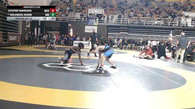 138 lbs Round Of 32 - Cooper Mariakis, McCallie School vs Solomon Johns, Nmh