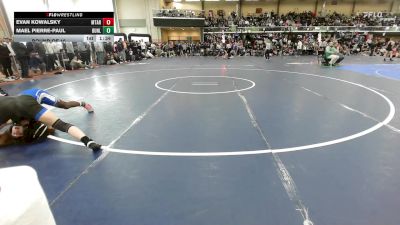 126 lbs Round Of 16 - Evan Kowalsky, Mt. Ararat-Brunswick vs Mael Pierre-Paul, Bunnell