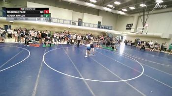 125 lbs Round 1 - Maquelle Pace, Champions Wrestling Club vs Alyssa Naylor, Salt Lake City