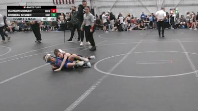 44 lbs Round 2 (6 Team) - Jackson Merkert, Mat Assassins vs Brendan Snyder, 84 Athletes