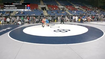 165 lbs Cons. Sub-rd Of 64 - Mack Powell, Oklahoma vs Karl Ledbetter, Utah