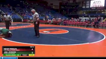 145 lbs Cons. Round 1 - Arie Johnson, Peoria (Richwoods) vs Keydy Peralta, Oak Park (O.P.-River Forest)