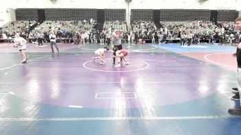 96-I lbs Consi Of 8 #1 - Joseph Eboli, Red Nose Wrestling School vs CHRISTIAN BYRD, Marlton