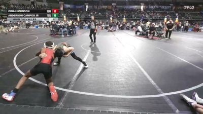 98 lbs Consi Of 8 #1 - Orian Johnson, Teaneck Wrestling vs Anderson Campos Jr, Triumph Trained
