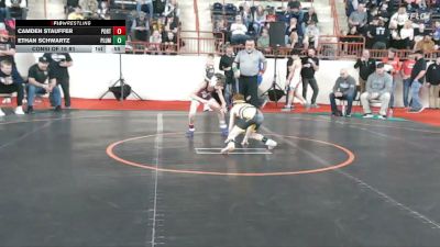 65_B lbs Consi Of 16 #1 - Camden Stauffer, Port Allegany vs Ethan Schwartz, Plum