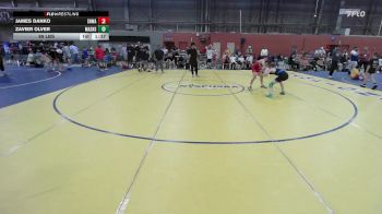 88 lbs Rr Rnd 4 - James Danko, South Hills Wrestling Academy - MSE vs Zavier Olver, Mat Assassins Red - MSE