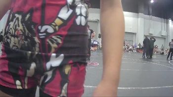 72 lbs Round 5 (8 Team) - Noah Almedina, Team Dash vs Hallie Burgess, Alpha Elite