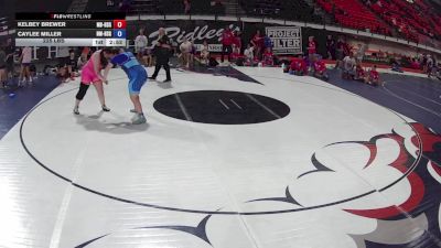 225 lbs Kelbey Brewer, Montana Billings HS Girls vs Caylee Miller, New Mexico HS Girls