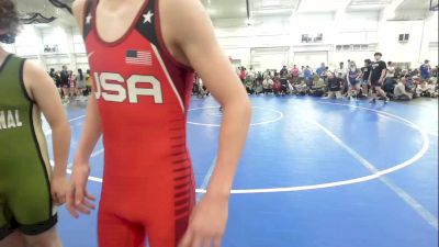 96 lbs Round Robin 3 - Asher Procunier, Ares-MS vs Jade Shuemake, Arsenal WV-MS