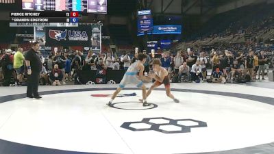 120 lbs Champ. Rd Of 64 - Pierce Ritchey, Texas vs Brand'n Edstrom, Idaho