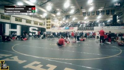 126 lbs Champ. Round 1 - Jordan Thigpen, Collinsville vs Cameron Madderra, Nixa