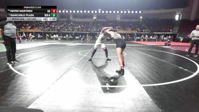 133 lbs Consi Of 8 #1 - Keven Martinez, Idaho vs Giancarlo Plaza, Menlo-NCWA