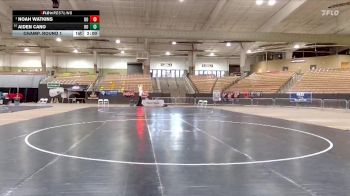 AA 106 lbs Champ. Round 1 - Noah Watkins, Dobyns Bennett High School vs Aiden Cano, Rossview High School