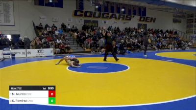 116 lbs Consi Of 8 #2 - Max Murillo, Esperanza vs Gabriel Ramirez, Canyon View (AZ)