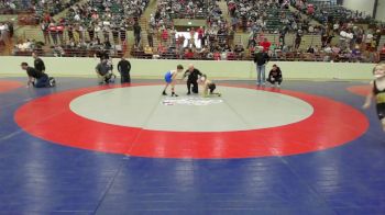 52 lbs Consi Of 8 #1 - David Rabun, Patriot Wrestling Club vs Lucas Hamilton, Guerrilla Wrestling Academy