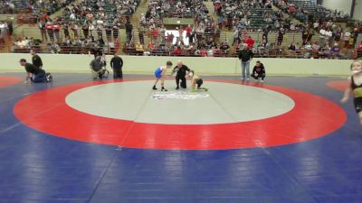 52 lbs Consi Of 8 #1 - David Rabun, Patriot Wrestling Club vs Lucas Hamilton, Guerrilla Wrestling Academy