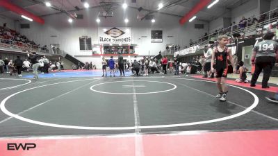 61-64 lbs Semifinal - Daxton Robertson, Gore Pirates Youth Wrestling vs Tye Richards, Roland Youth League Wrestling