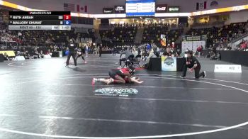 138 lbs Champ. Round 1 - Ruth Ansah, East Stroudsburg University vs Mallory Chunat, Hiram