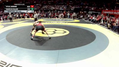 D1-150 lbs Quarterfinal - Kyle Jardine, Wadsworth vs Marcus Blaze, Perrysburg