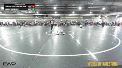 95 lbs Round Of 64 - Landon Lipscomb-Wilson, Neighborhood Wrestling Club vs Jonah Martinez, Midwest RTC