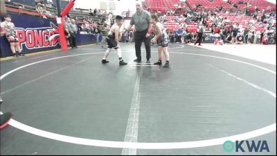 100 lbs Rr Rnd 3 - Mesiaha Finney-Trevizo, The Academy Wichita Kansas vs Armando Garcia, Team Of Hard Knox