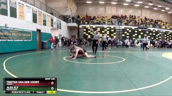 126 lbs Quarterfinal - Alex Ely, ROOTSTOWN vs Tristan Van Der Voort, GREEN