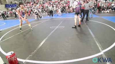 126 lbs Quarterfinal - Ian Cartwright, Verdigris Youth Wrestling vs Kawika Freeman, Chain Wrestling Academy