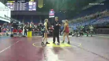 117 lbs Round Of 128 - Addison Saporito, Kansas vs Kierstyn Bockert, Alaska