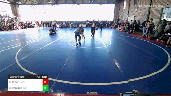 80 lbs Quarterfinal - Konnor Green, Lawrence Elite vs Brayden Replogle, Keystone Wrestling Club