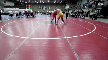 285C 3rd Place Match - Hayden Mccorgary, Arkansas City vs Ben Barfield, North Point