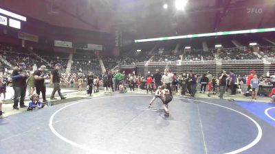 50 lbs Consi Of 4 - Isaac Graham, Natrona Colts vs Emersen Seim, Douglas WC