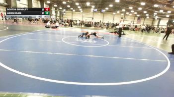 90 lbs Consi Of 8 #1 - Boston Brindley, UT vs Aiden Kdam, NC