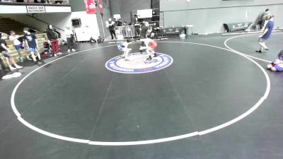 126 lbs Isaac Aceves, SJWA - San Joaquin Wrestling Association vs Bradley Johnson, SAWA - Sacramento Area Wrestling Association