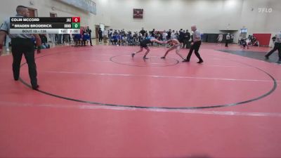 138 lbs Champ. Round 1 - Colin McCord, Jackson vs Braden Broderick, Dundee